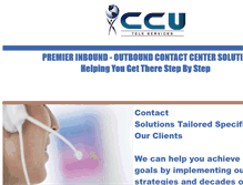 Tablet Screenshot of ccuteleservices.com